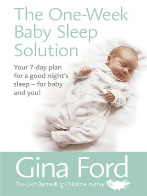 cover image of The One-Week Baby Sleep Solution